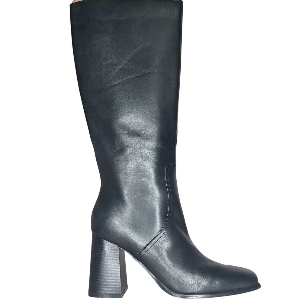 NWT Marc Fisher Women's Dacea Black Dress Boots